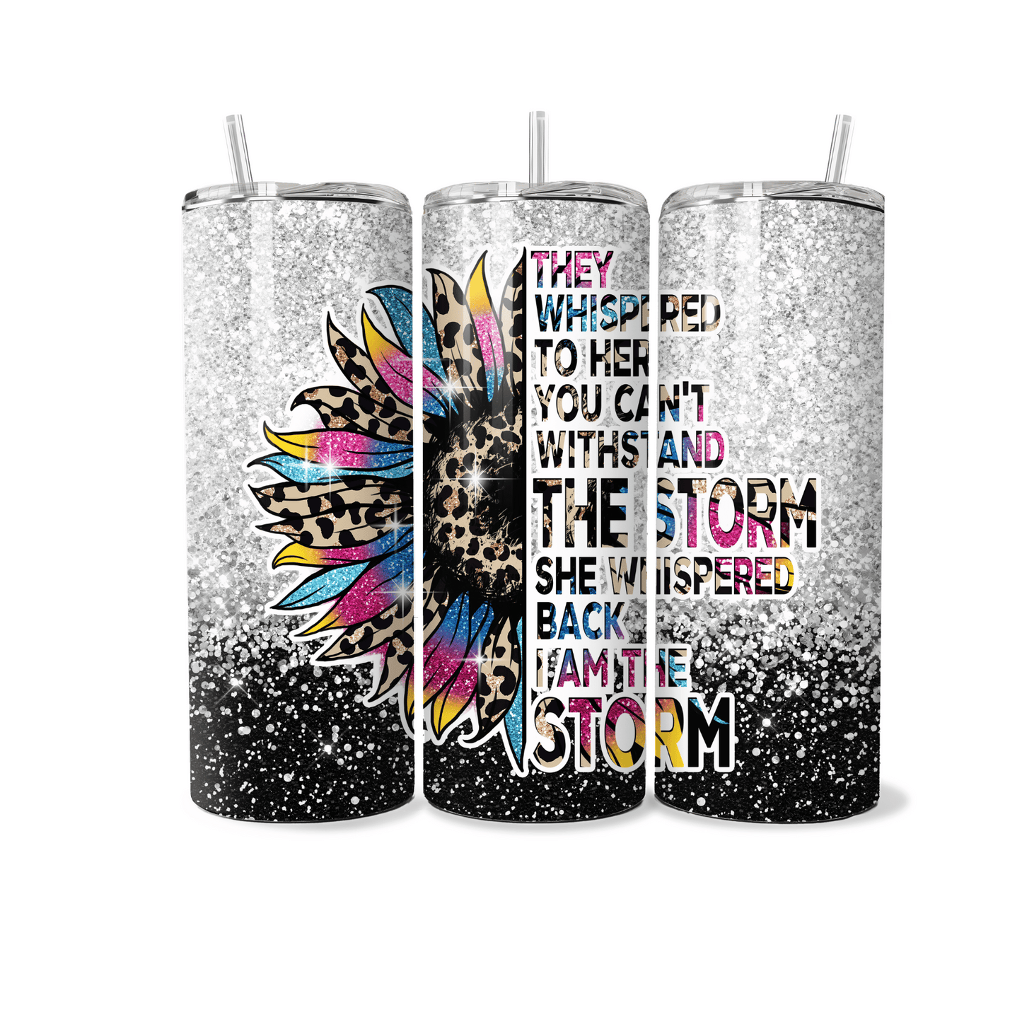 I Am The Storm- 20 oz Skinny Tumbler