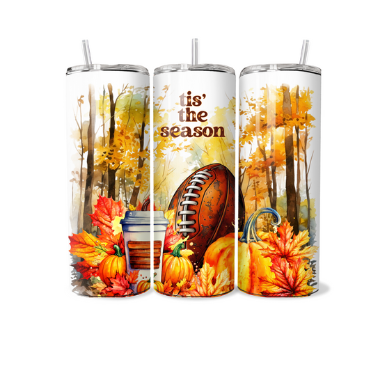 Tis' the Season- 20 oz Skinny Tumbler